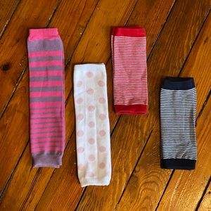 4 Sets of Leg Warmers